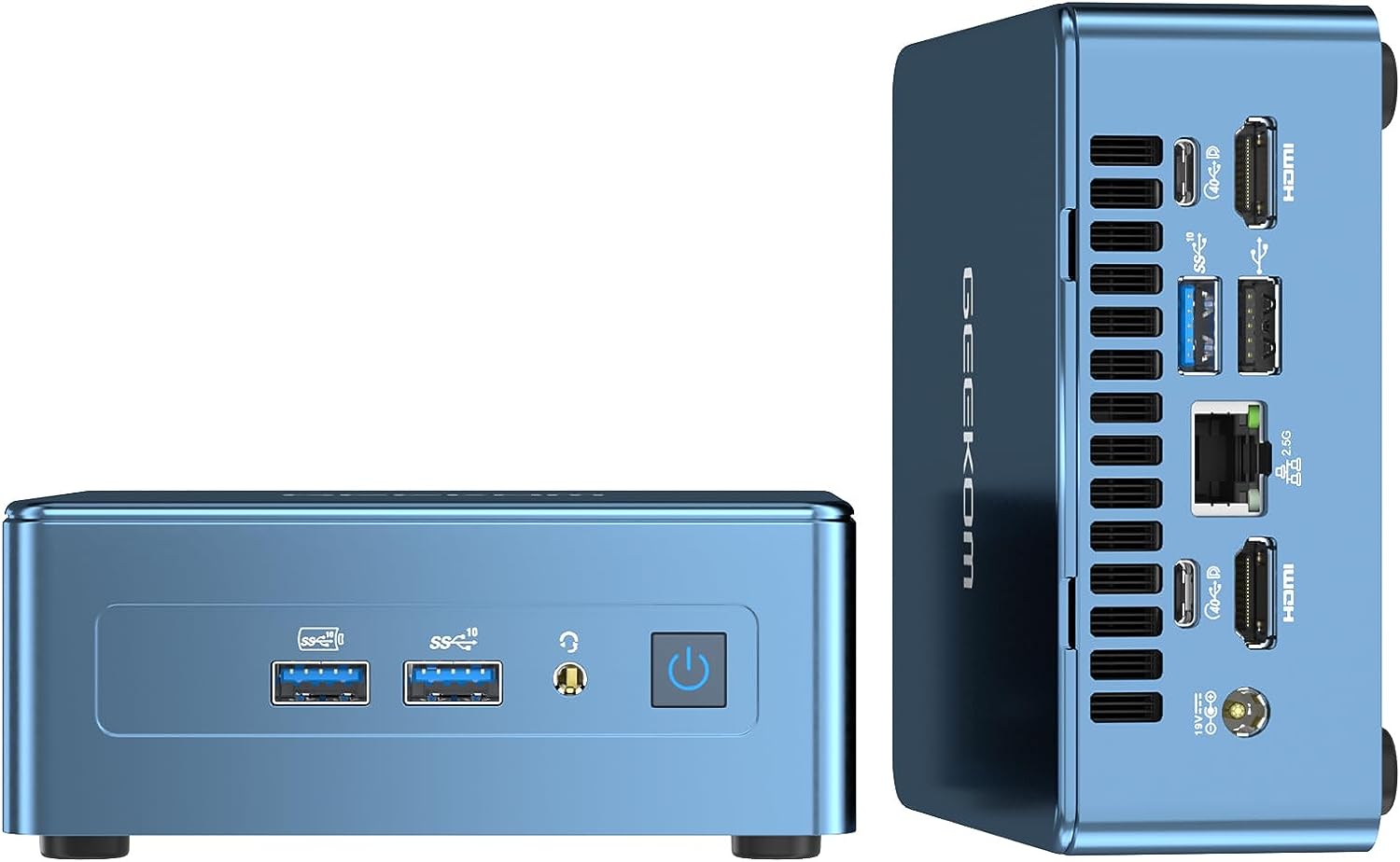 GEEKOM Mini PC Mini IT13, 13th Gen Intel i7-13620H NUC13 Mini Computers(10 Cores,16 Threads) 32GB DDR4 & 1TB PCIe Gen 4 SSD Windows 11 Pro Desktop PC Support Wi-Fi 6E/Bluetooth 5.2/USB 4.0/2.5G LAN/8K image 0