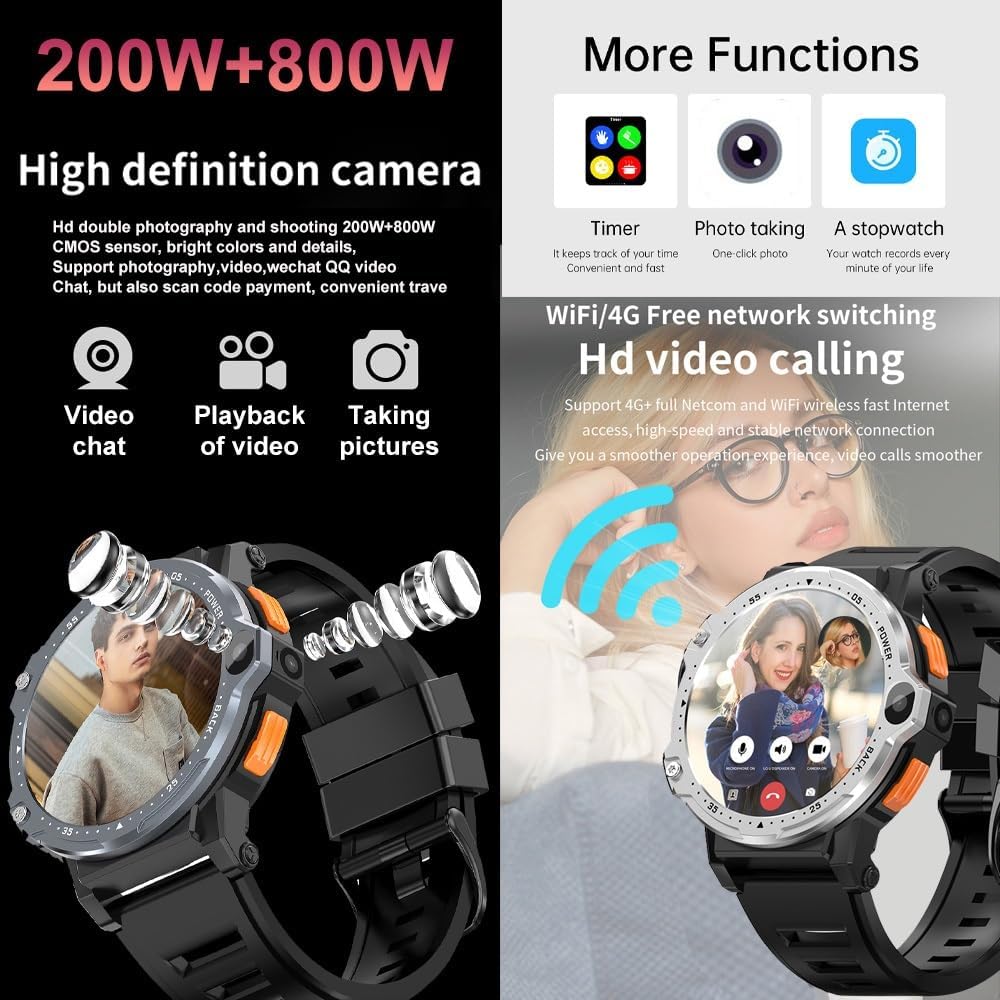 ASVIL Smart Watch for Men Women, 1.54