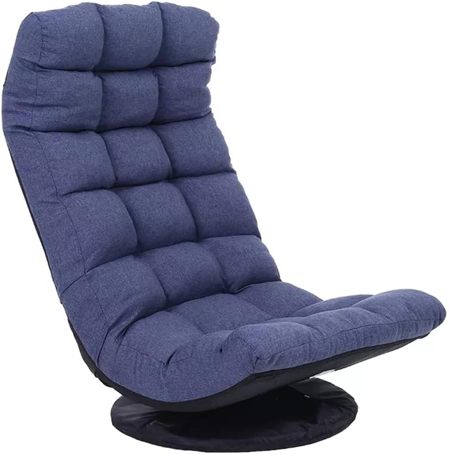 Home Office Chair 360 Degree Rotating Folding Video Game Chair Floor Lazy Man Sofa Chair for Living Room Bedroom Furniture Chair image 0