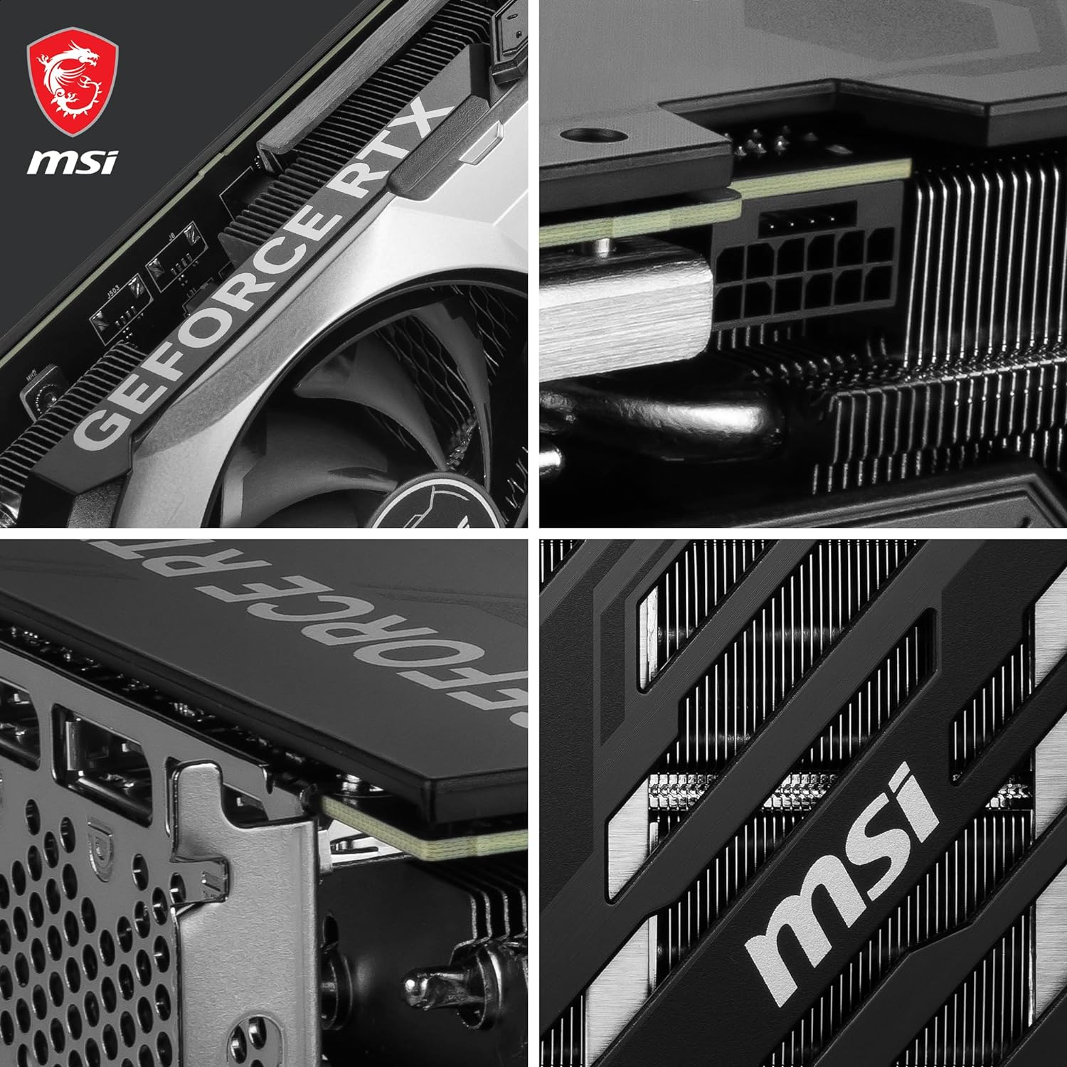 MSI GeForce RTX 4070 Ti SUPER 16G VENTUS 3X OC Graphics Card - 16GB GDDR6X, 2655 MHz, PCI Express Gen 4, 256-bit, 3x DP v1.4a, HDMI 2.1a (Supports 4K & 8K HDR) image 4