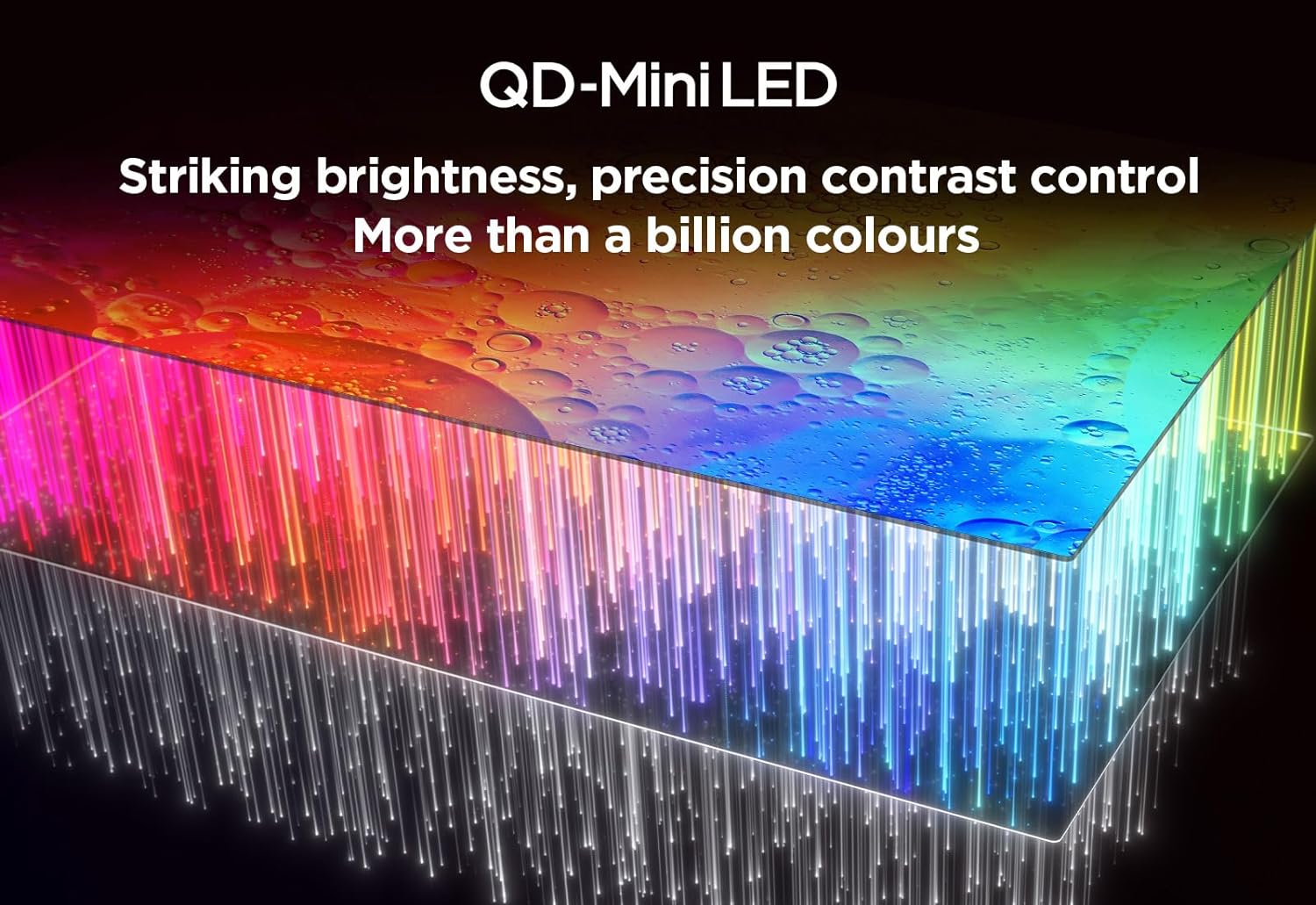 TCL 50QM8B 50-inch QLED Mini LED Smart TV, 4K HDR Premium 1300nits, Powered by Google TV (Dolby Vision & Atmos, Onkyo 2.0 sound system, 144Hz Motion Clarity Pro, Hands-Free Voice Control) image 4