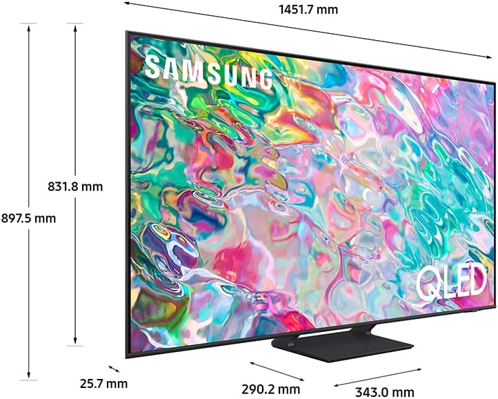 Samsung 75 Inch Q70B QLED 4K Smart TV (2022) - Quantum 4K Processor With AI Adaptive Sound, 100% Colour Volume, Alexa Built In & Super Ultrawide Gameview, PC On TV & Video Call Apps, Multi View image 1