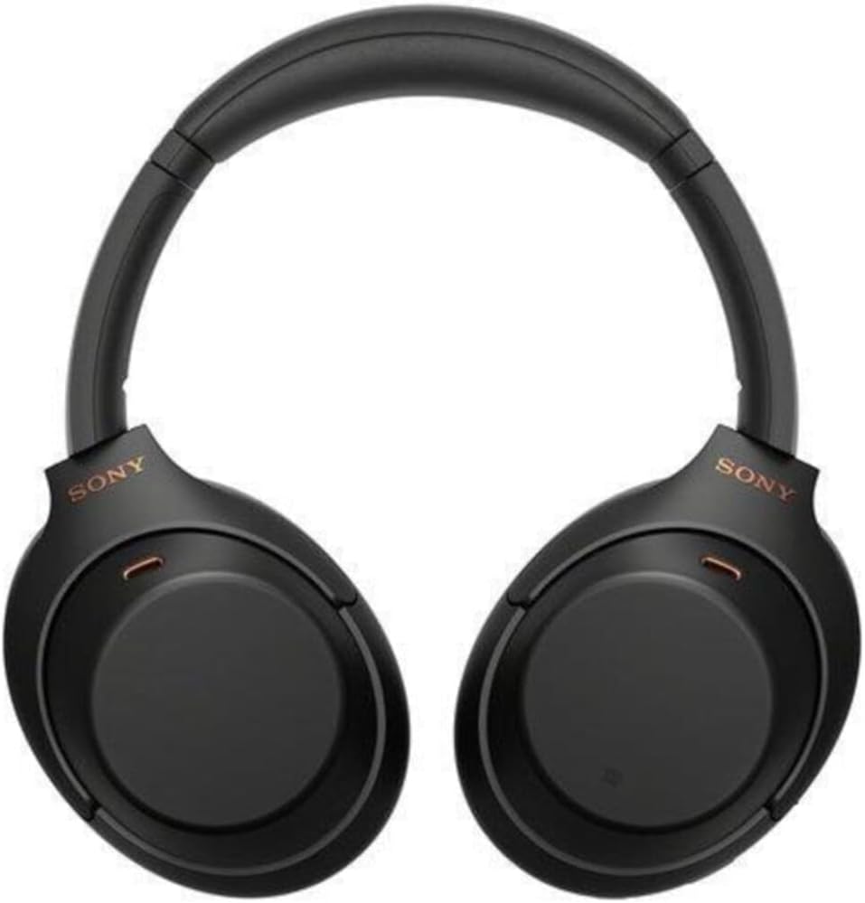 Sony WH-1000XM4 Noise Cancelling Wireless Headphones - 30 hours battery life - Over Ear style - Optimised for Alexa and the Google Assistant - with built-in mic for phone calls - Black image 2