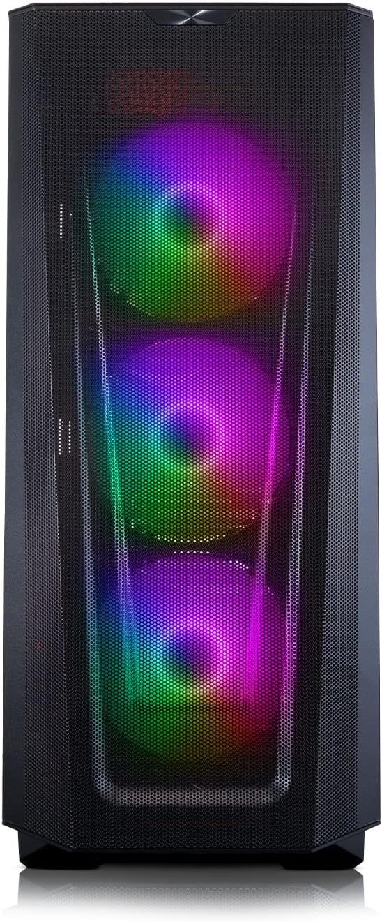 ADMI Gaming PC: Intel Core i9 11900KF CPU | NVIDIA GeForce RTX 4070 | 32GB 3200MHz | B560M | 600mbps WiFi | 1TB NVME SSD | Phanteks G360A | Windows 11 image 1