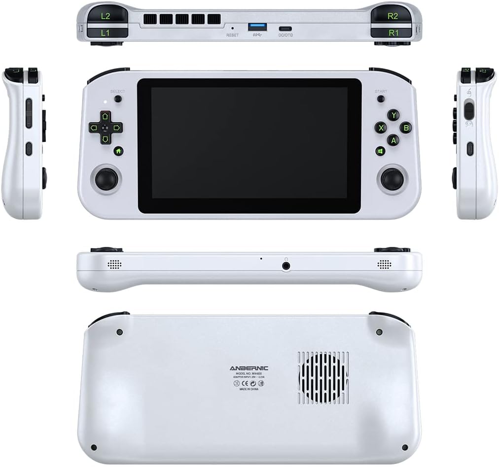 Handheld Game Console, 8G+256G TF Card Portable Retro Video Game Console, 5.94 Inch IPS Screen Retro Arcade Games Console Handheld image 1