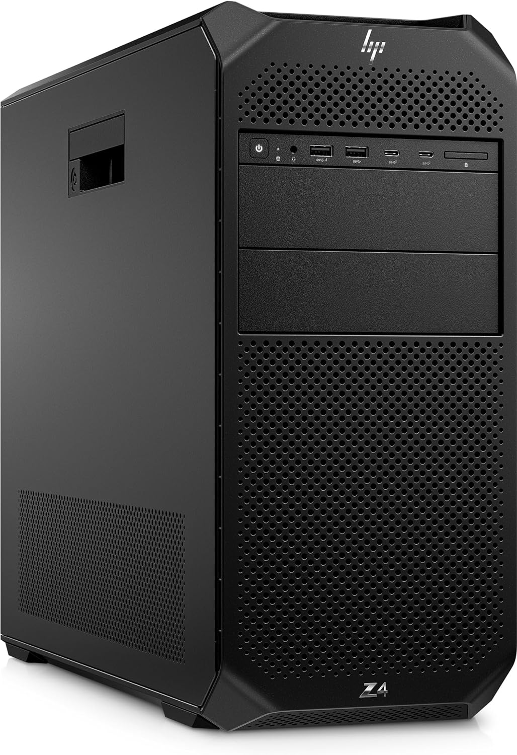 HP Z4 G5 Tower Workstation, Xeon w5-2455X (12 Cores, 4.6GHz), Nvidia Quadro RTX A2000, 4TB PCIe Gen 4.0x4 NVMe, 32GB DDR5 RDIMM, Raid Support, Gbit LAN, 1125W Gold PSU, Windows 11 Pro (Renewed) image 1