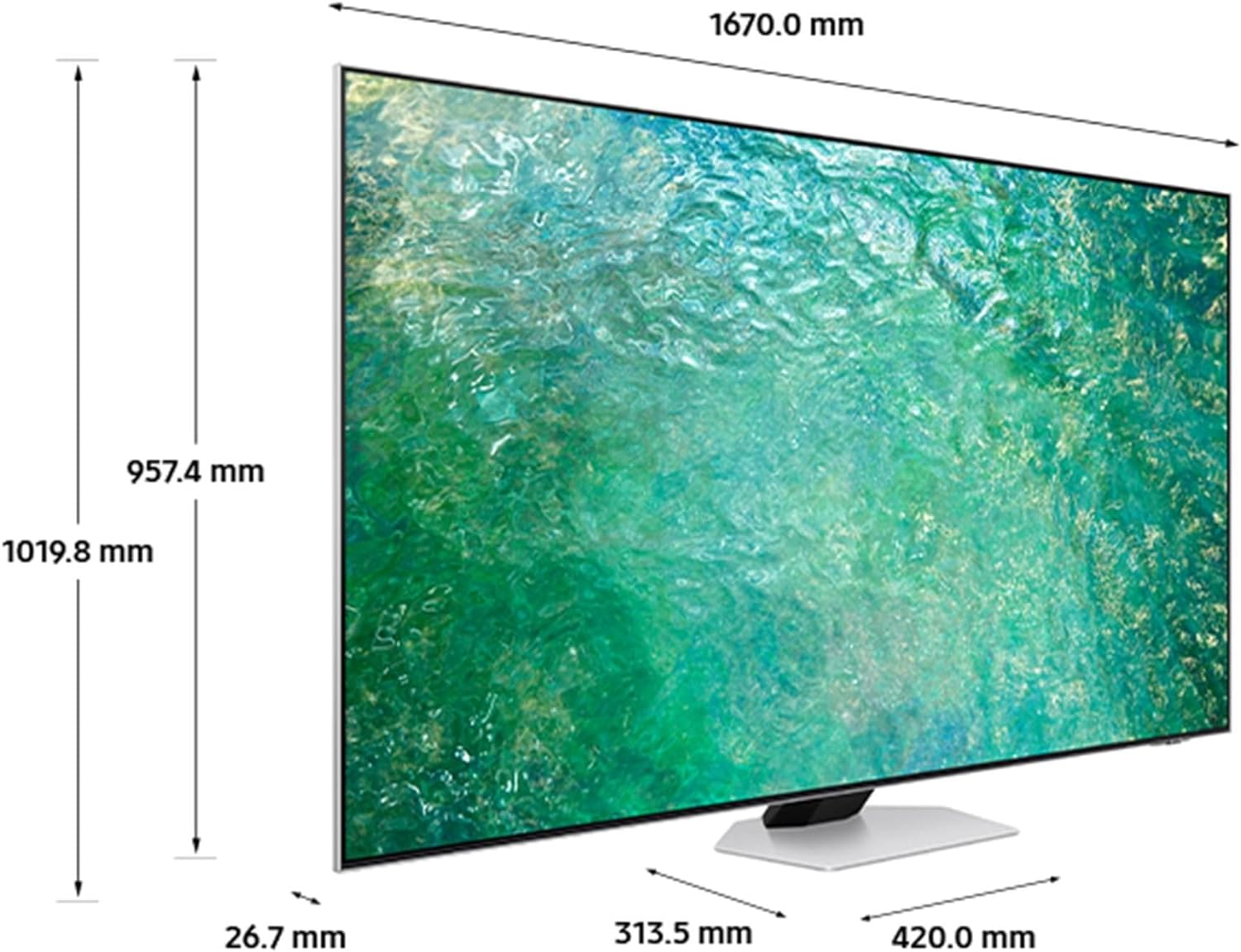 Samsung 75 Inch QN85C 4K Neo QLED HDR Smart TV (2023) - Quantum Matrix Technology With 100% Colour Volume & Alexa Built In, Object Tracking Dolby Atmos, Gaming Hub, Wide Viewing Angle, Multi View image 4