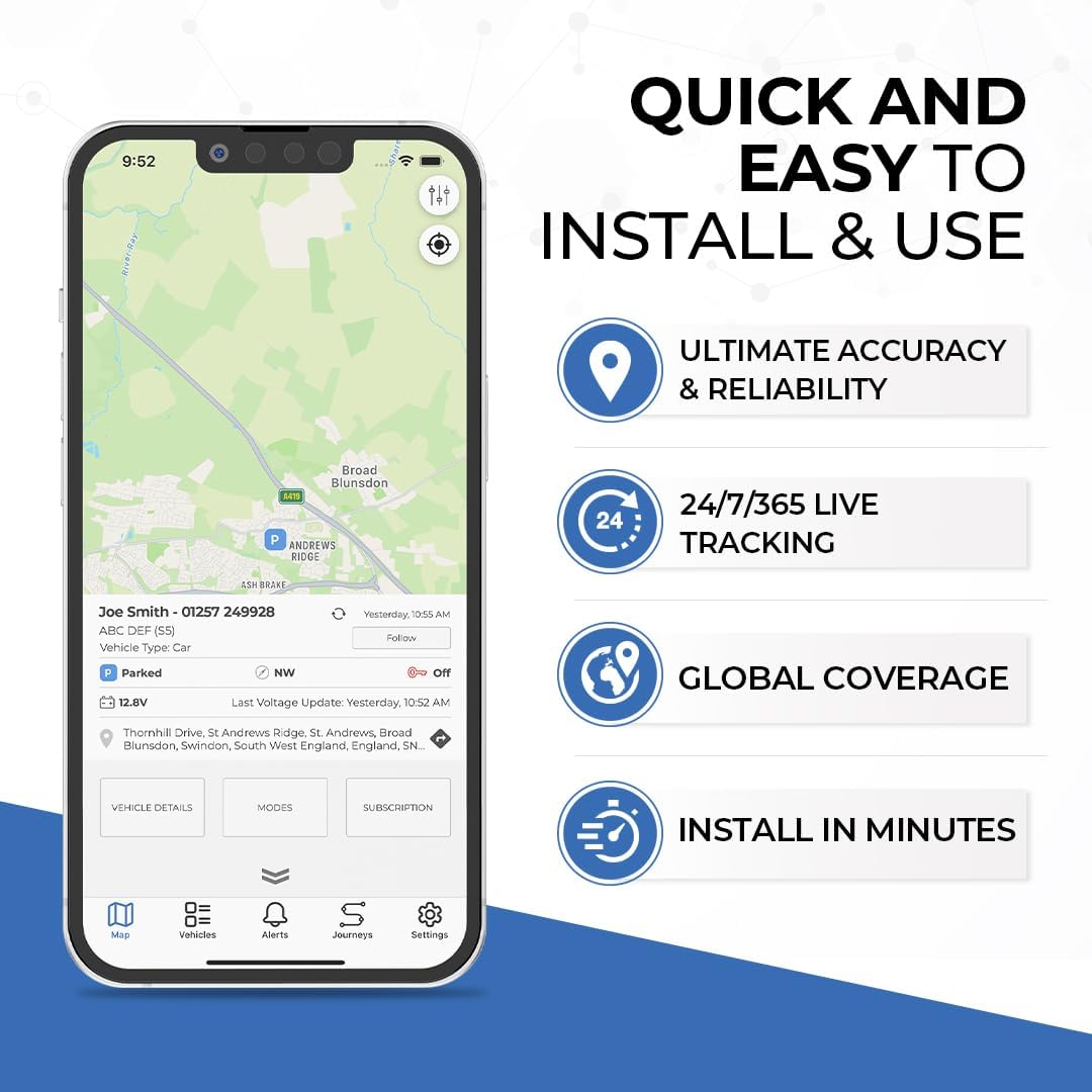 ScorpionTrack - 4G 2-Wire Self-Install GPS Vehicle Tracker - Live, Accurate, Trusted Location Tracking Device, Perfect for Car, Van, Caravan, Motorhome, Motorcycle, Scooter - Easy Install, UK Support image 4