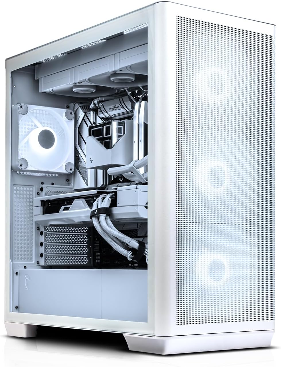 ADMI Gaming PC: Intel i5 14600KF CPU | NVIDIA GeForce RTX 4070 Ti SUPER | 32GB 5600MHz DDR5 | ASUS Z790-P Wifi | 1TB NVME | APNX White Case | Windows 11 image 0