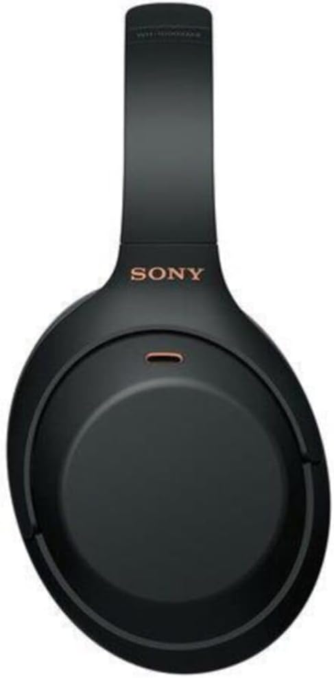 Sony WH-1000XM4 Noise Cancelling Wireless Headphones - 30 hours battery life - Over Ear style - Optimised for Alexa and the Google Assistant - with built-in mic for phone calls - Black image 1