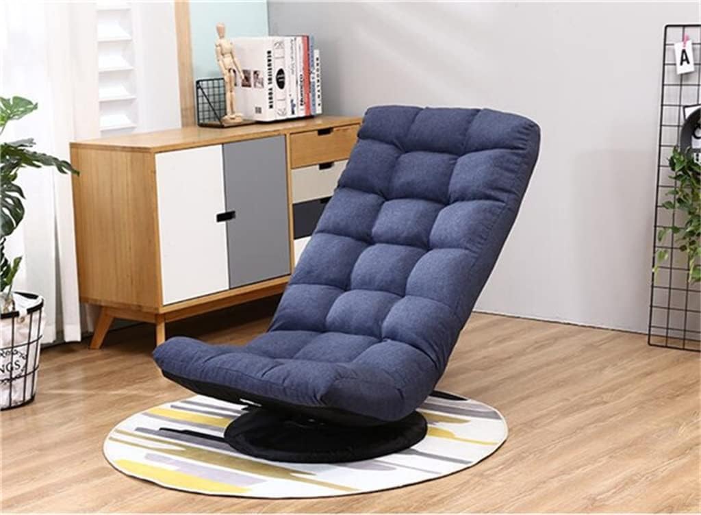 Home Office Chair 360 Degree Rotating Folding Video Game Chair Floor Lazy Man Sofa Chair for Living Room Bedroom Furniture Chair image 3