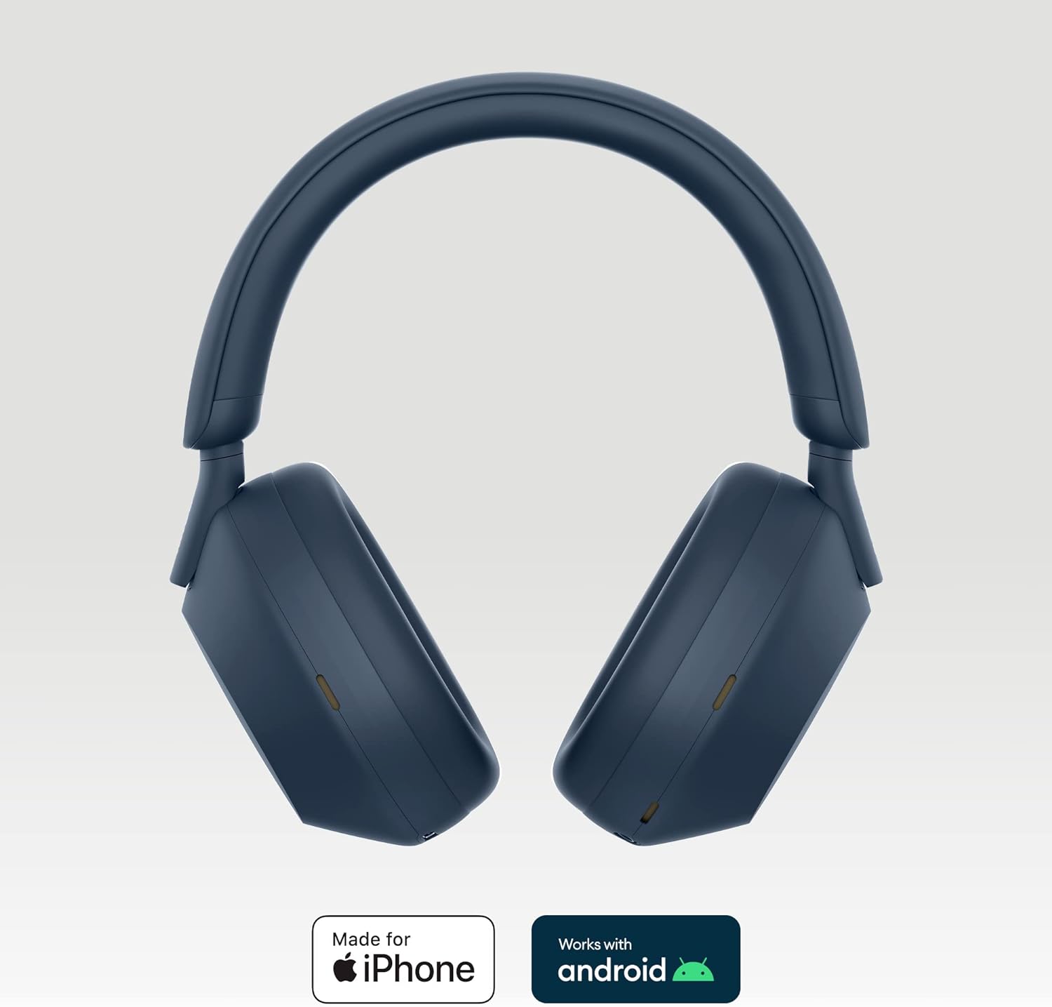 Sony WH-1000XM5 Noise Cancelling Wireless Headphones - 30 hours battery life - Around-ear style - Optimised for Alexa and the Google Assistant - with built-in mic for phone calls - Midnight Blue image 2
