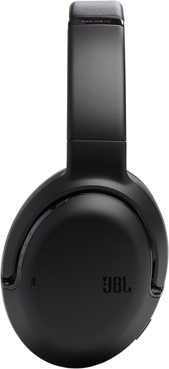 JBL Tour One M2 Wireless, Over-Ear Bluetooth Headphones with Noise Cancelling Technology and up to 50 hours Battery Life, in Black image 2