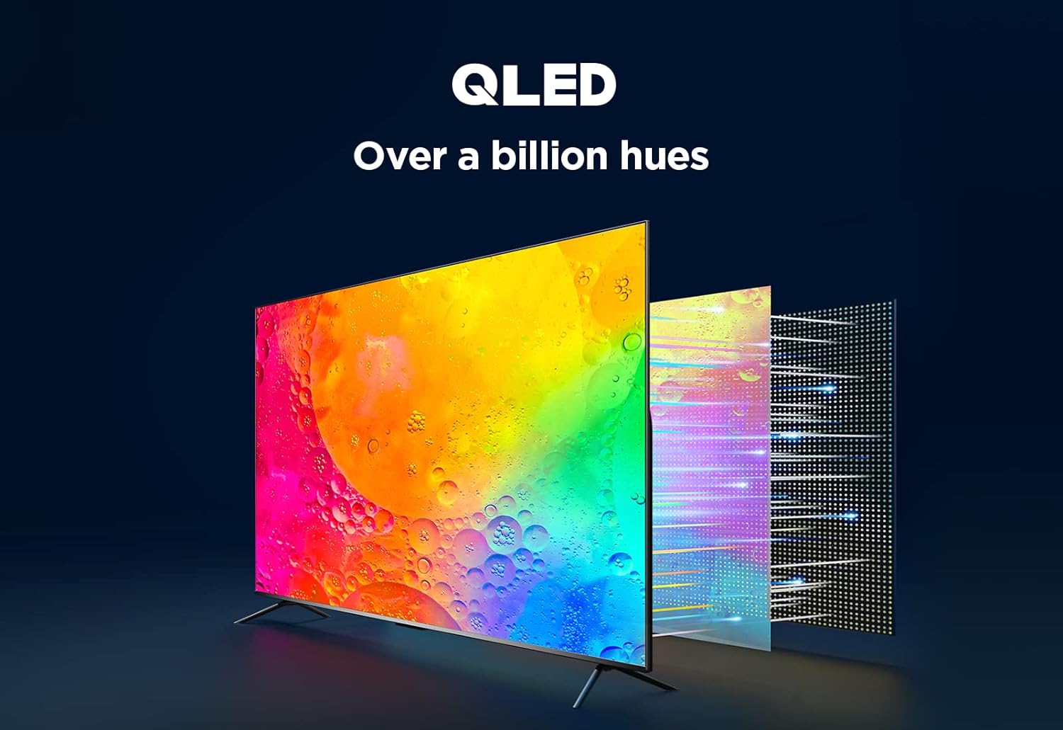 TCL 50C641K 50-inch QLED Television, 4K Ultra HD, Android Smart TV (Game master, Dolby Atmos, Freeview Play, Motion clarity, Hands-Free Voice Control, compatible with Google assistant & Alexa) image 4