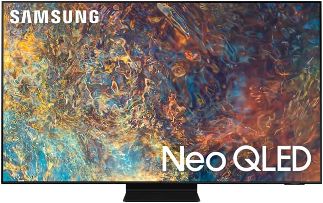Samsung 98 Inch QN90A Neo QLED 4K HDR Smart TV (2021) - UHD With Quantum Matrix Technology With Alexa Built In, Quantum Dot Providing 100% Colour Volume, 3D Object Tracking Sound image 0