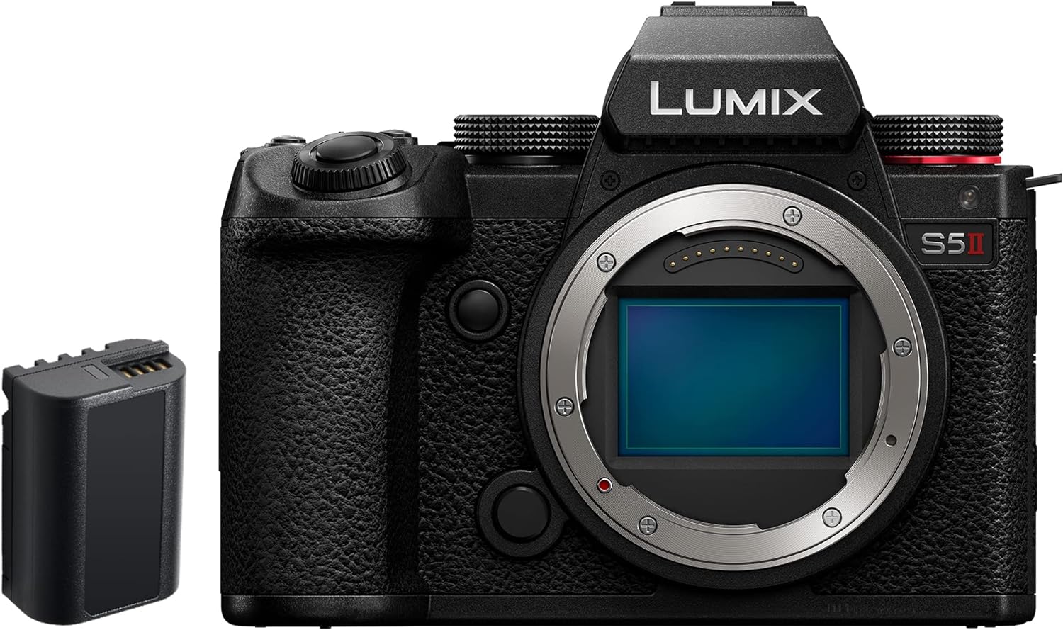 Panasonic LUMIX DC-S5 II Full Frame Mirrorless Camera Body, 4K 60P and 6k 30P, Flip Screen, Wi-Fi, Phase Hybrid AF With 779 points, Active IS image 0