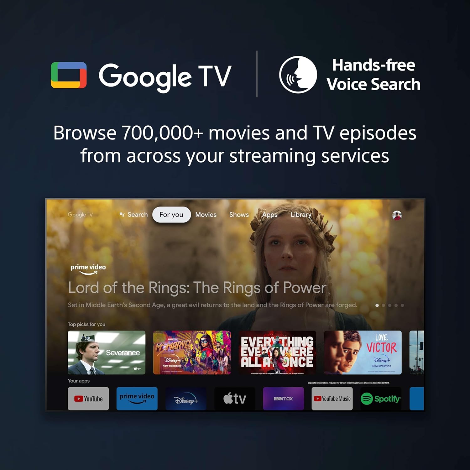 Sony BRAVIA XR, XR-77A95L, 77 Inch, QD-OLED, Smart TV, 4K HDR, Google TV, ECO PACK, BRAVIA CORE, Perfect for PlayStation5, Seamless Edge Design, 5 Year Warranty image 3