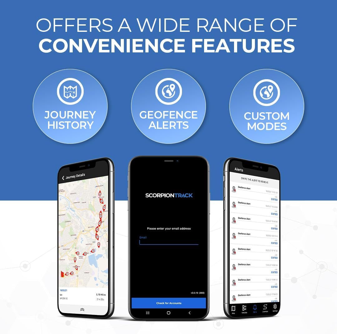 ScorpionTrack - 4G 2-Wire Self-Install GPS Vehicle Tracker - Live, Accurate, Trusted Location Tracking Device, Perfect for Car, Van, Caravan, Motorhome, Motorcycle, Scooter - Easy Install, UK Support image 1
